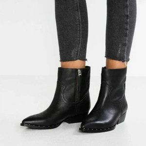 Sam Edelman Black Western Style Bootie - NEW